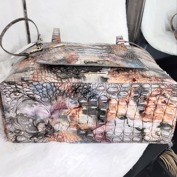 ✨ BRAHMIN 2 SETDesigner Purse Bag Tote + Wallet Wristlet Pouch NWT Melbourne - Picture 3 of 11